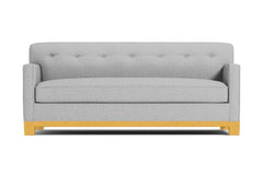 Harrison Ave Queen Size Sleeper Sofa :: Leg Finish: Natural / Sleeper Option: Deluxe Innerspring Mattress