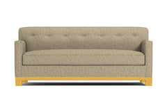 Harrison Ave Queen Size Sleeper Sofa :: Leg Finish: Natural / Sleeper Option: Memory Foam Mattress