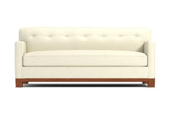 Harrison Ave Queen Size Sleeper Sofa :: Leg Finish: Pecan / Sleeper Option: Deluxe Innerspring Mattress