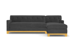Harrison Ave 2pc Sectional Sofa :: Leg Finish: Natural / Configuration: RAF - Chaise on the Right