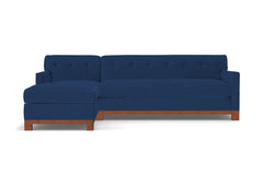 Harrison Ave 2pc Sectional Sofa :: Leg Finish: Pecan / Configuration: LAF - Chaise on the Left