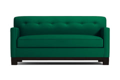 Harrison Ave Twin Size Sleeper Sofa :: Leg Finish: Espresso / Sleeper Option: Memory Foam Mattress