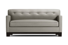 Harrison Ave Apartment Size Sleeper Sofa :: Leg Finish: Espresso / Sleeper Option: Memory Foam Mattress