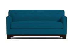 Harrison Ave Apartment Size Sleeper Sofa :: Leg Finish: Espresso / Sleeper Option: Deluxe Innerspring Mattress