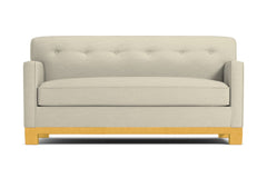 Harrison Ave Apartment Size Sleeper Sofa :: Leg Finish: Natural / Sleeper Option: Deluxe Innerspring Mattress