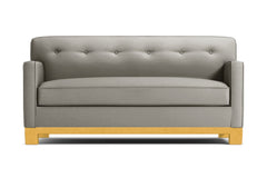 Harrison Ave Apartment Size Sleeper Sofa :: Leg Finish: Natural / Sleeper Option: Memory Foam Mattress