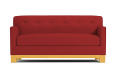 Harrison Ave Apartment Size Sofa :: Leg Finish: Natural / Size: Apartment Size - 68.5&quot;w