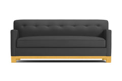 Harrison Ave Queen Size Sleeper Sofa :: Leg Finish: Natural / Sleeper Option: Deluxe Innerspring Mattress