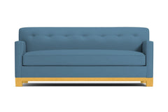 Harrison Ave Queen Size Sleeper Sofa :: Leg Finish: Natural / Sleeper Option: Memory Foam Mattress