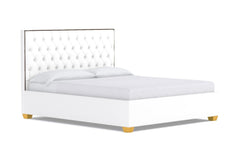 Huntley Drive Upholstered Bed :: Leg Finish: Natural / Size: Full Size