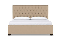 Huntley Drive Upholstered Bed :: Leg Finish: Espresso / Size: King