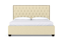 Huntley Drive Upholstered Bed :: Leg Finish: Espresso / Size: Full Size