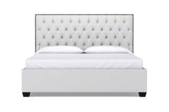 Huntley Drive Upholstered Bed :: Leg Finish: Espresso / Size: Queen Size