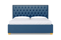 Huntley Drive Upholstered Bed :: Leg Finish: Natural / Size: California King
