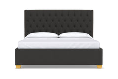 Huntley Drive Upholstered Bed :: Leg Finish: Natural / Size: Full Size