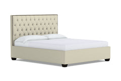 Huntley Drive Upholstered Bed :: Leg Finish: Espresso / Size: Full Size