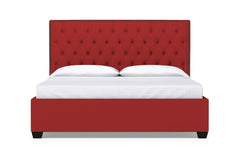 Huntley Drive Upholstered Bed :: Leg Finish: Espresso / Size: Queen Size