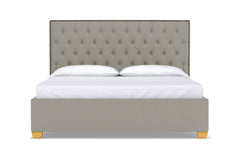 Huntley Drive Upholstered Bed :: Leg Finish: Natural / Size: California King