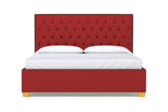 Huntley Drive Upholstered Bed :: Leg Finish: Natural / Size: King