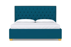 Huntley Drive Upholstered Bed :: Leg Finish: Natural / Size: California King