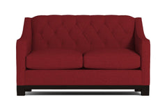 Jackson Heights Twin Size Sleeper Sofa :: Leg Finish: Espresso / Sleeper Option: Memory Foam Mattress