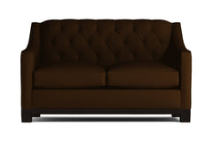 Jackson Heights Twin Size Sleeper Sofa :: Leg Finish: Espresso / Sleeper Option: Deluxe Innerspring Mattress