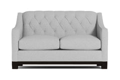 Jackson Heights Apartment Size Sleeper Sofa :: Leg Finish: Espresso / Sleeper Option: Deluxe Innerspring Mattress