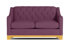 Jackson Heights Apartment Size Sleeper Sofa :: Leg Finish: Natural / Sleeper Option: Memory Foam Mattress