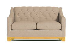 Jackson Heights Apartment Size Sleeper Sofa :: Leg Finish: Natural / Sleeper Option: Memory Foam Mattress