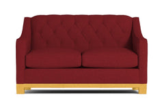 Jackson Heights Twin Size Sleeper Sofa :: Leg Finish: Natural / Sleeper Option: Memory Foam Mattress