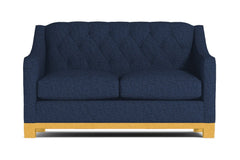 Jackson Heights Apartment Size Sleeper Sofa :: Leg Finish: Natural / Sleeper Option: Deluxe Innerspring Mattress