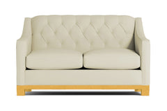 Jackson Heights Apartment Size Sleeper Sofa :: Leg Finish: Natural / Sleeper Option: Memory Foam Mattress