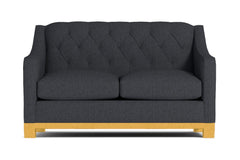 Jackson Heights Apartment Size Sleeper Sofa :: Leg Finish: Natural / Sleeper Option: Deluxe Innerspring Mattress