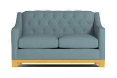 Jackson Heights Apartment Size Sleeper Sofa :: Leg Finish: Natural / Sleeper Option: Deluxe Innerspring Mattress