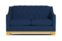 Jackson Heights Apartment Size Sleeper Sofa :: Leg Finish: Natural / Sleeper Option: Deluxe Innerspring Mattress