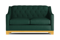Jackson Heights Apartment Size Sleeper Sofa :: Leg Finish: Natural / Sleeper Option: Memory Foam Mattress
