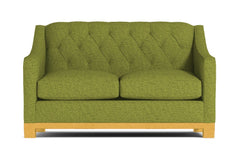 Jackson Heights Twin Size Sleeper Sofa :: Leg Finish: Natural / Sleeper Option: Memory Foam Mattress