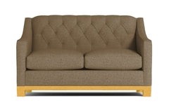 Jackson Heights Apartment Size Sleeper Sofa :: Leg Finish: Natural / Sleeper Option: Memory Foam Mattress