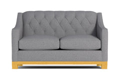 Jackson Heights Twin Size Sleeper Sofa :: Leg Finish: Natural / Sleeper Option: Memory Foam Mattress