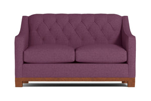 Jackson Heights Loveseat :: Leg Finish: Pecan / Size: Loveseat - 53