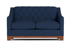 Jackson Heights Twin Size Sleeper Sofa :: Leg Finish: Pecan / Sleeper Option: Memory Foam Mattress