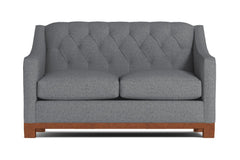 Jackson Heights Loveseat :: Leg Finish: Pecan / Size: Loveseat - 53&quot;w