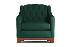 Jackson Heights Chair :: Leg Finish: Pecan