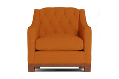 Jackson Heights Chair :: Leg Finish: Pecan