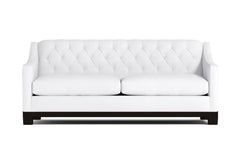 Jackson Heights Queen Size Sleeper Sofa :: Leg Finish: Espresso / Sleeper Option: Memory Foam Mattress