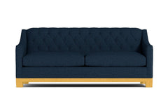 Jackson Heights Queen Size Sleeper Sofa :: Leg Finish: Natural / Sleeper Option: Deluxe Innerspring Mattress