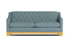 Jackson Heights Queen Size Sleeper Sofa :: Leg Finish: Natural / Sleeper Option: Deluxe Innerspring Mattress