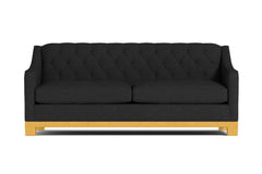 Jackson Heights Queen Size Sleeper Sofa :: Leg Finish: Natural / Sleeper Option: Deluxe Innerspring Mattress