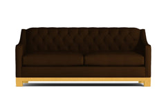 Jackson Heights Queen Size Sleeper Sofa :: Leg Finish: Natural / Sleeper Option: Memory Foam Mattress