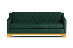 Jackson Heights Queen Size Sleeper Sofa :: Leg Finish: Natural / Sleeper Option: Memory Foam Mattress